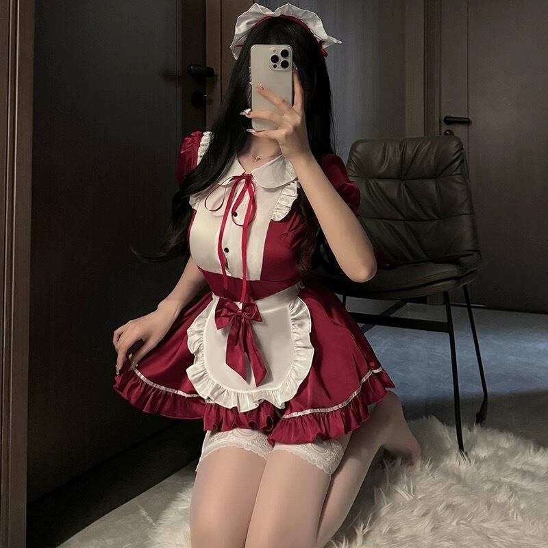 Lilymoonのクラシックリボンメイドコスプレの画像2