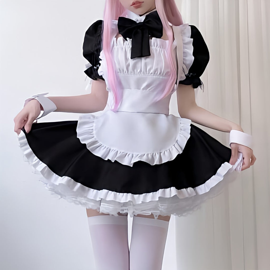 Lilymoonのミニ丈メイドコスプレの画像5