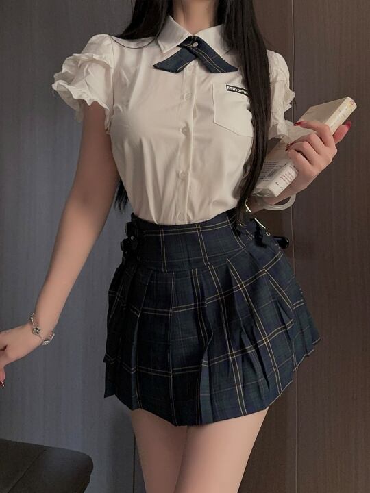 Lilymoonのガーリーフリル制服コスプレセットの画像3