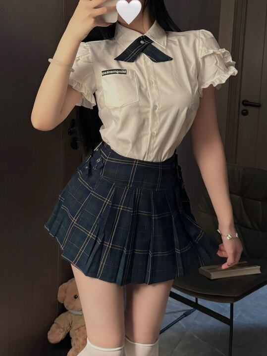 Lilymoonのガーリーフリル制服コスプレセットの画像5