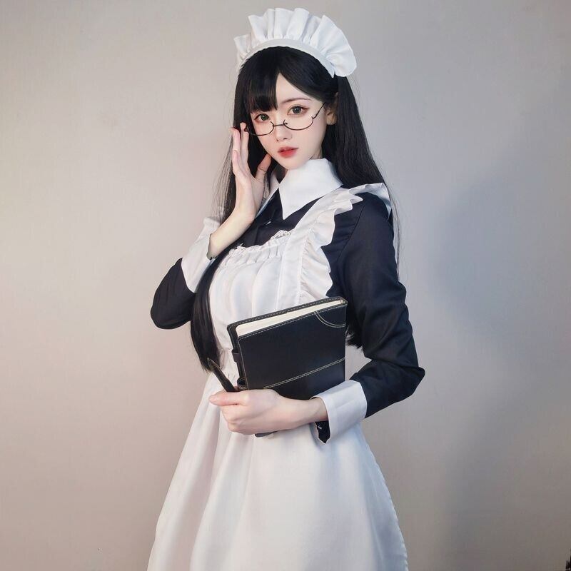 Lilymoonの清楚ドーリーメイドコスプレの画像4