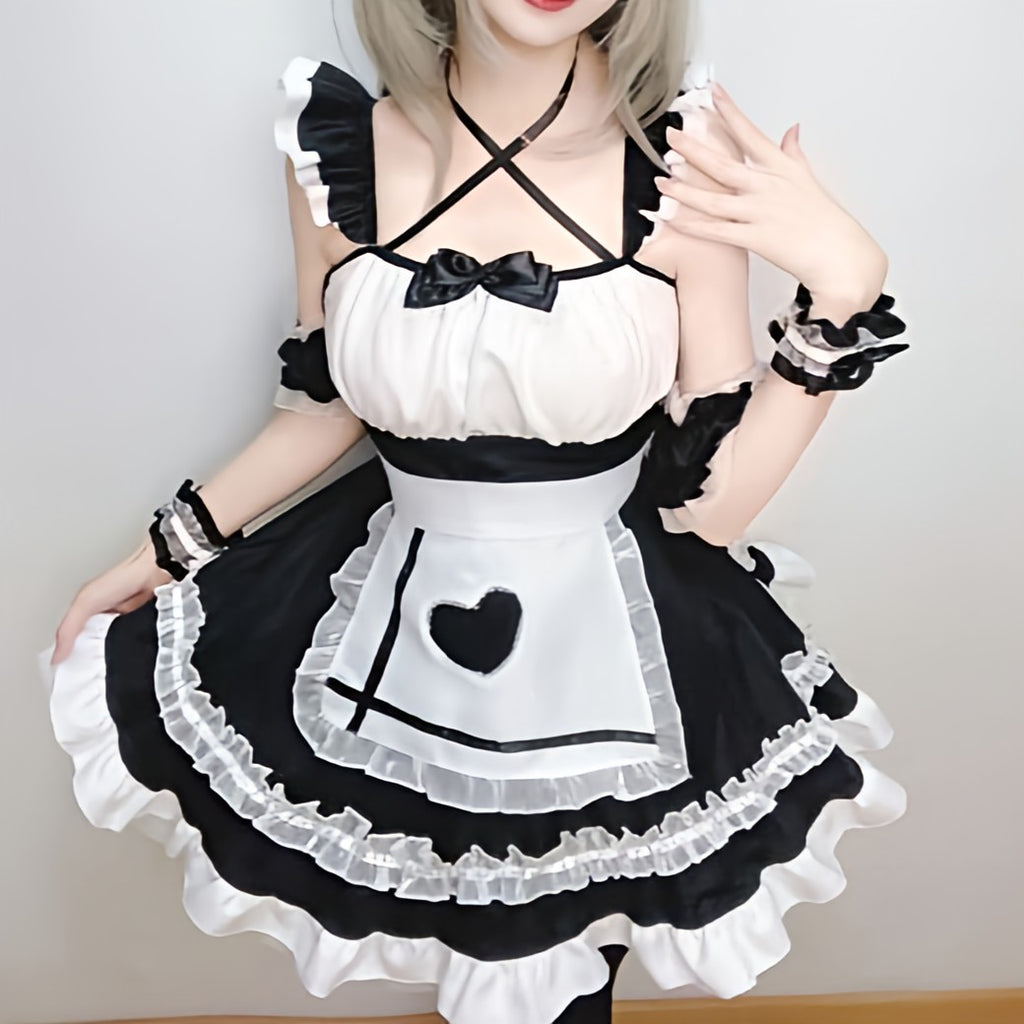 Lilymoonのスイートリボンメイドコスプレの画像1