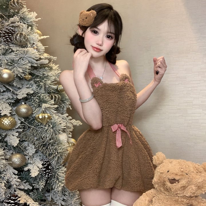 Lilymoonのホルターネックベアーコスプレの画像4