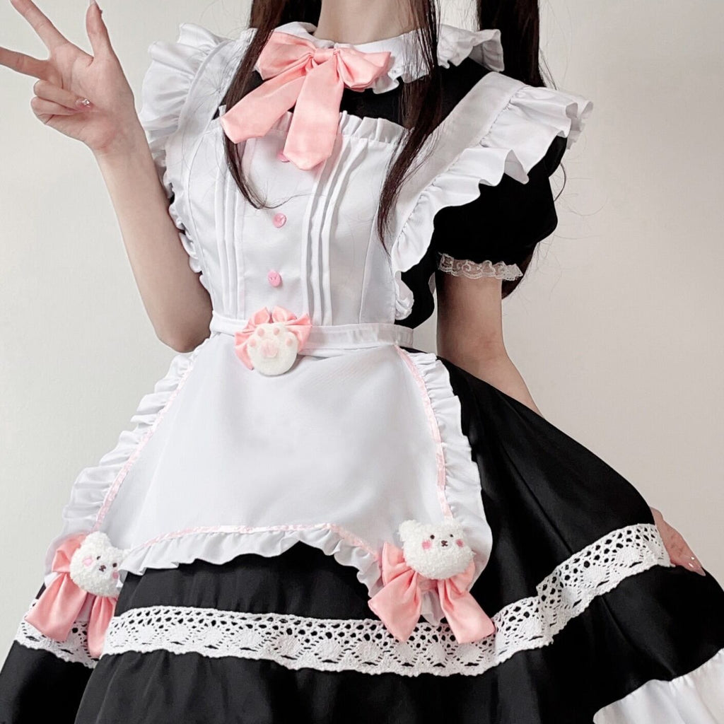 Lilymoonのガーリーリボンメイドコスプレの画像1