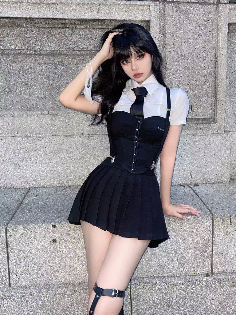 Lilymoonのビスチェスタイル制服コスプレの画像4