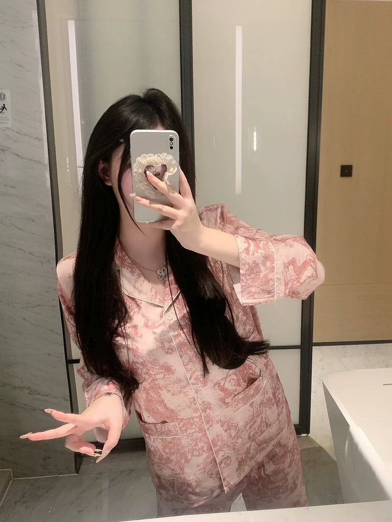 Lilymoonのアイスシルクルームウェアの画像4