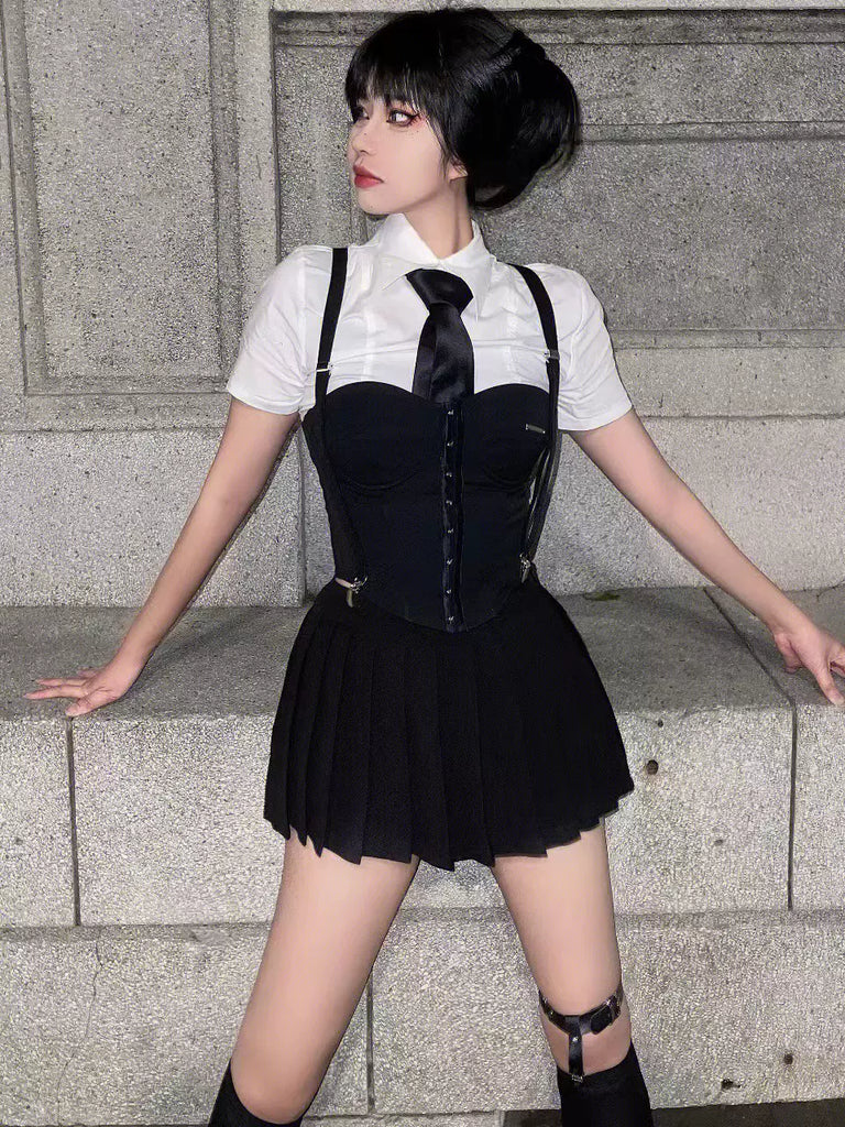 Lilymoonのビスチェスタイル制服コスプレの画像6