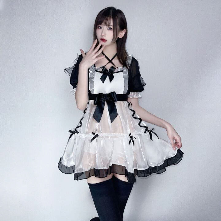 Lilymoonのシフォンメイドコスプレの画像2