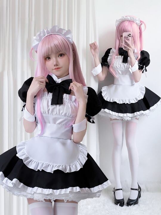 Lilymoonのミニ丈メイドコスプレの画像6