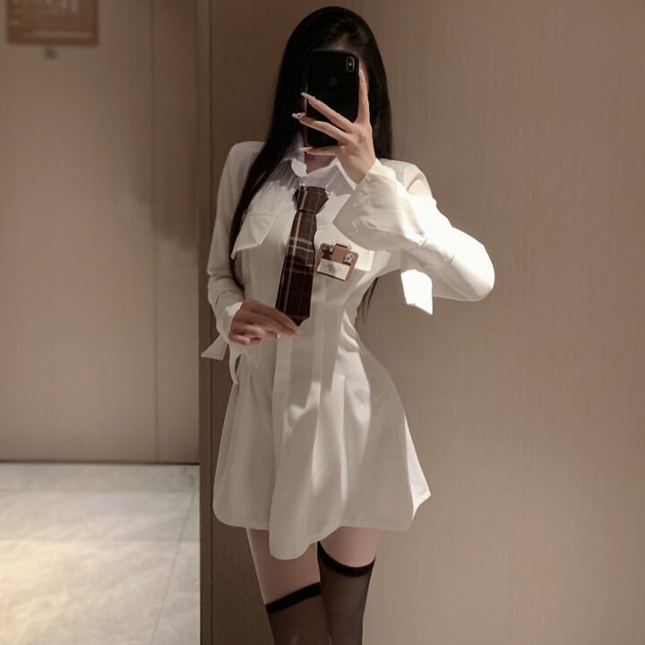 Lilymoonのフレアシャツワンピ制服コスプレの画像5