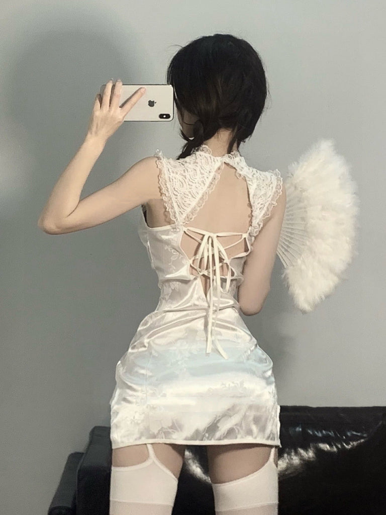 Lilymoonのレースアップチャイナコスプレの画像2