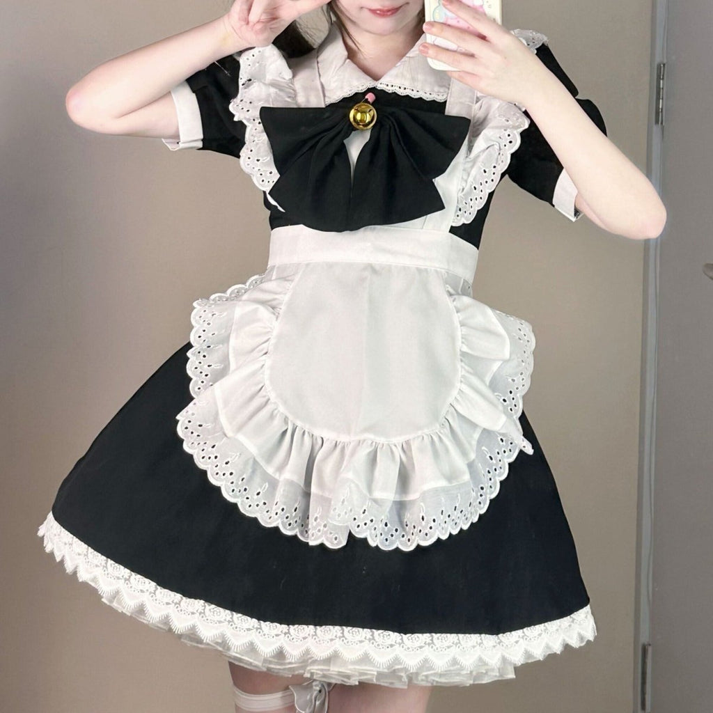 Lilymoonのリボンフリルメイドコスプレの画像4