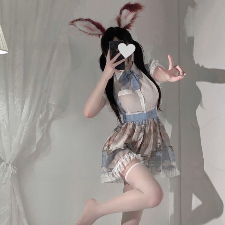 Lilymoonのアリスフリルメイドコスプレの画像3