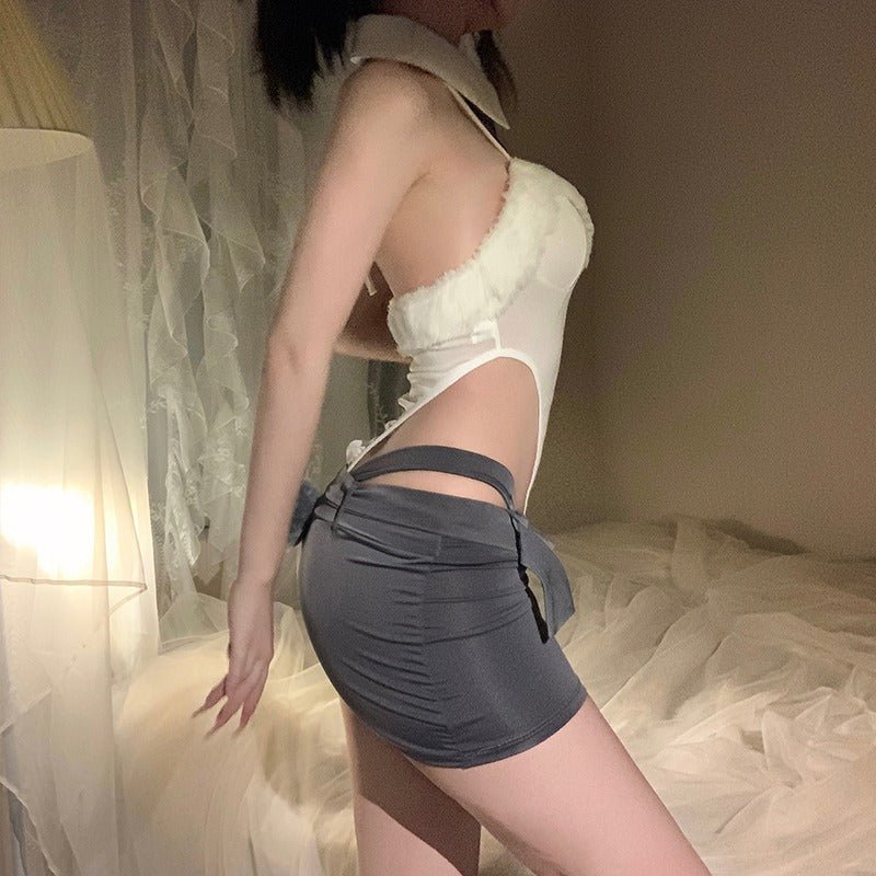 Lilymoonのファーセクシーセットアップコスプレの画像3