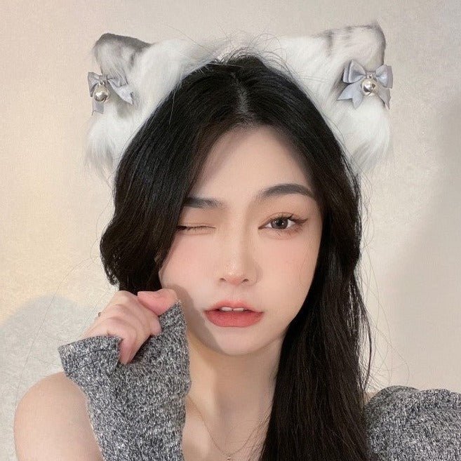 Lilymoonのファーキャットカチューシャの画像2