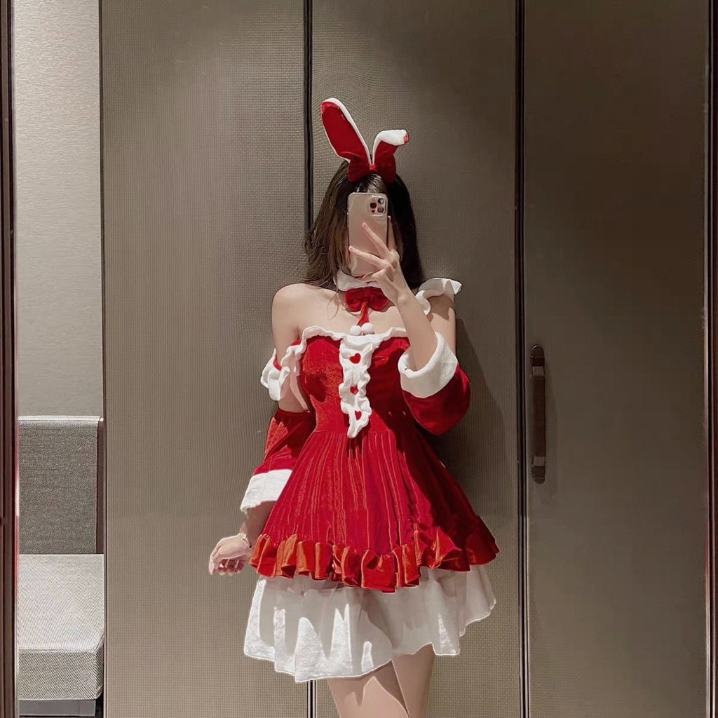 Lilymoonのハートバニーサンタコス【No.449】の画像