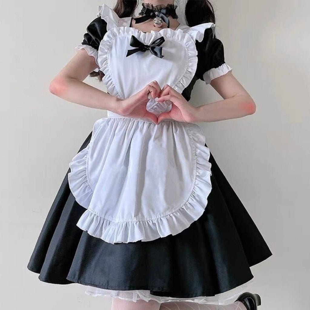 Lilymoonのリボンフリルメイドコスプレの画像3