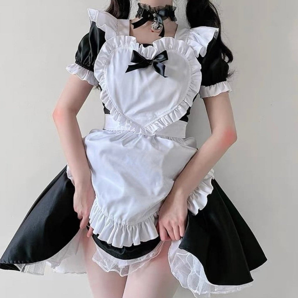 Lilymoonのリボンフリルメイドコスプレの画像4