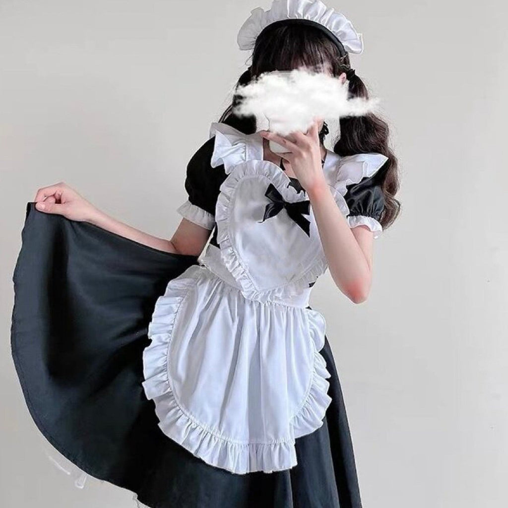 Lilymoonのリボンフリルメイドコスプレの画像2