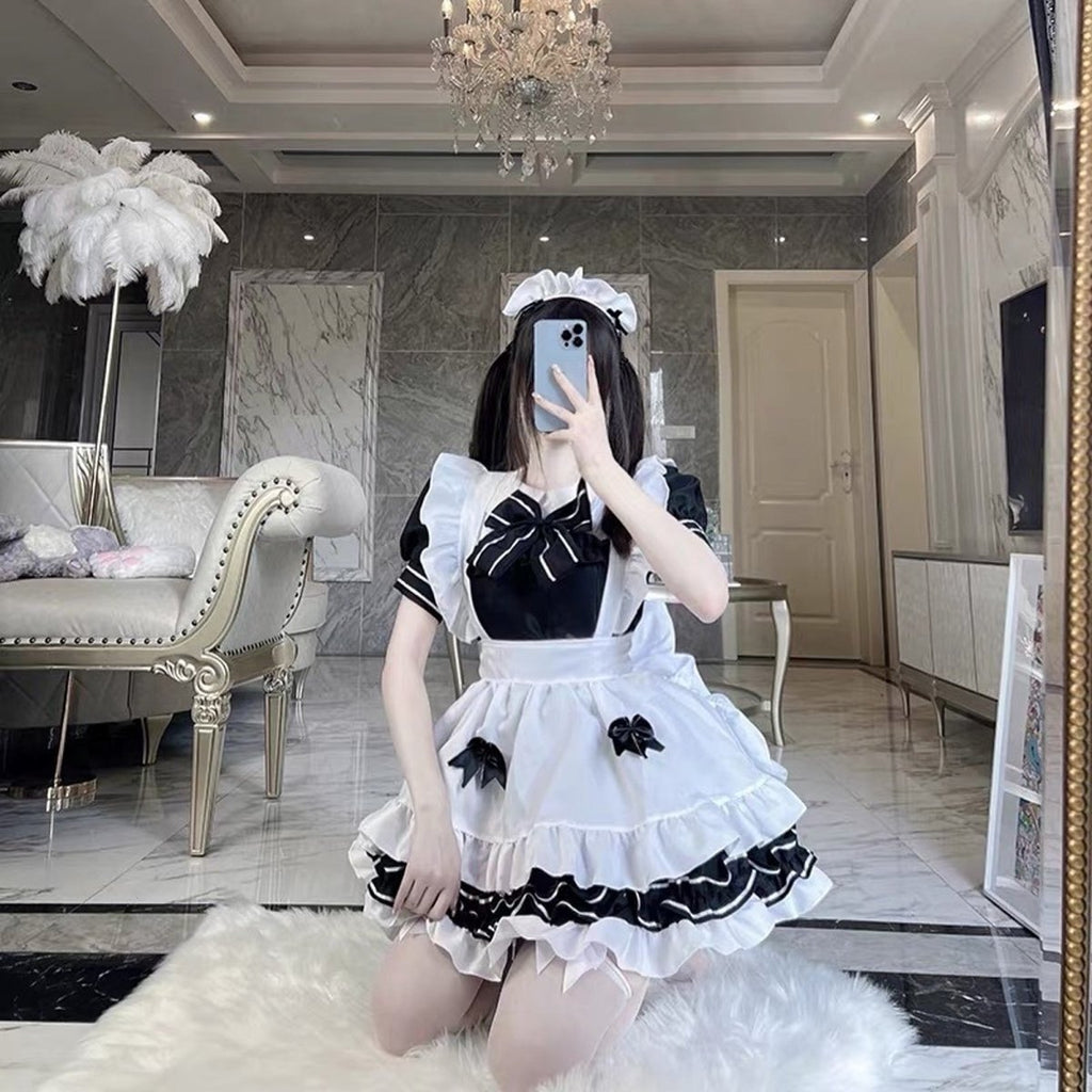 Lilymoonのリボンフリルメイドコスプレの画像2