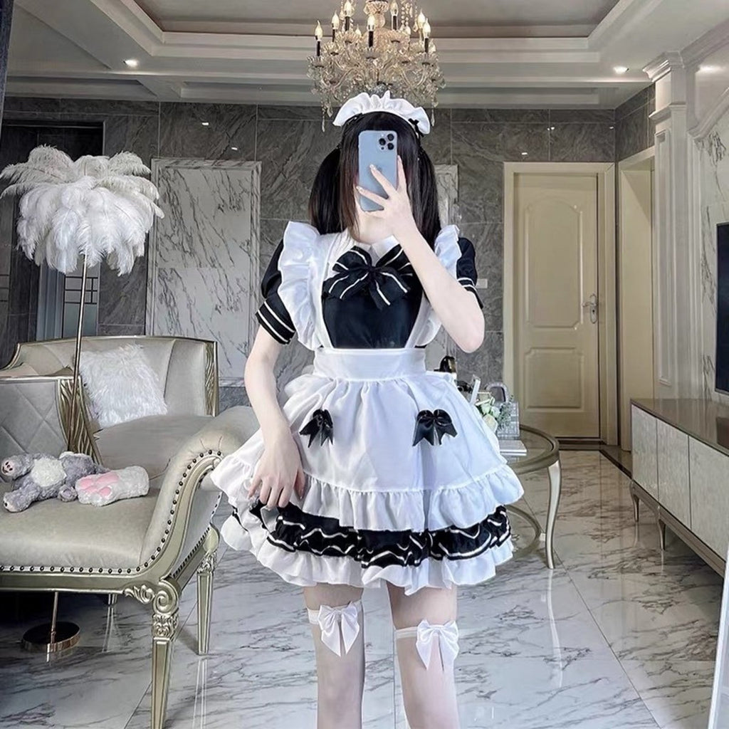 Lilymoonのリボンフリルメイドコスプレの画像4