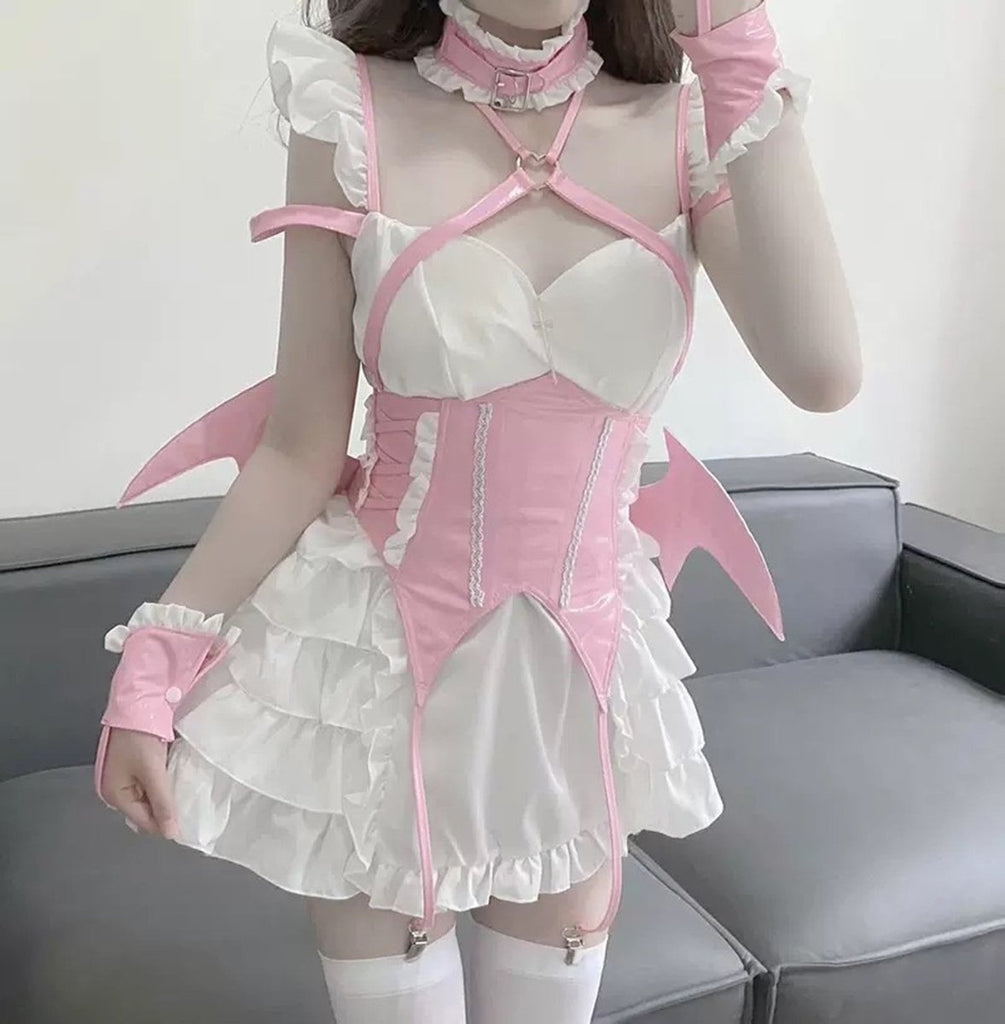 Lilymoonのサキュバスコルセットコスプレの画像7