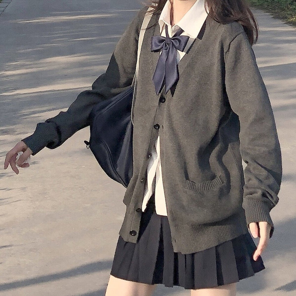 Lilymoonのカーディガン制服コスプレセットの画像2