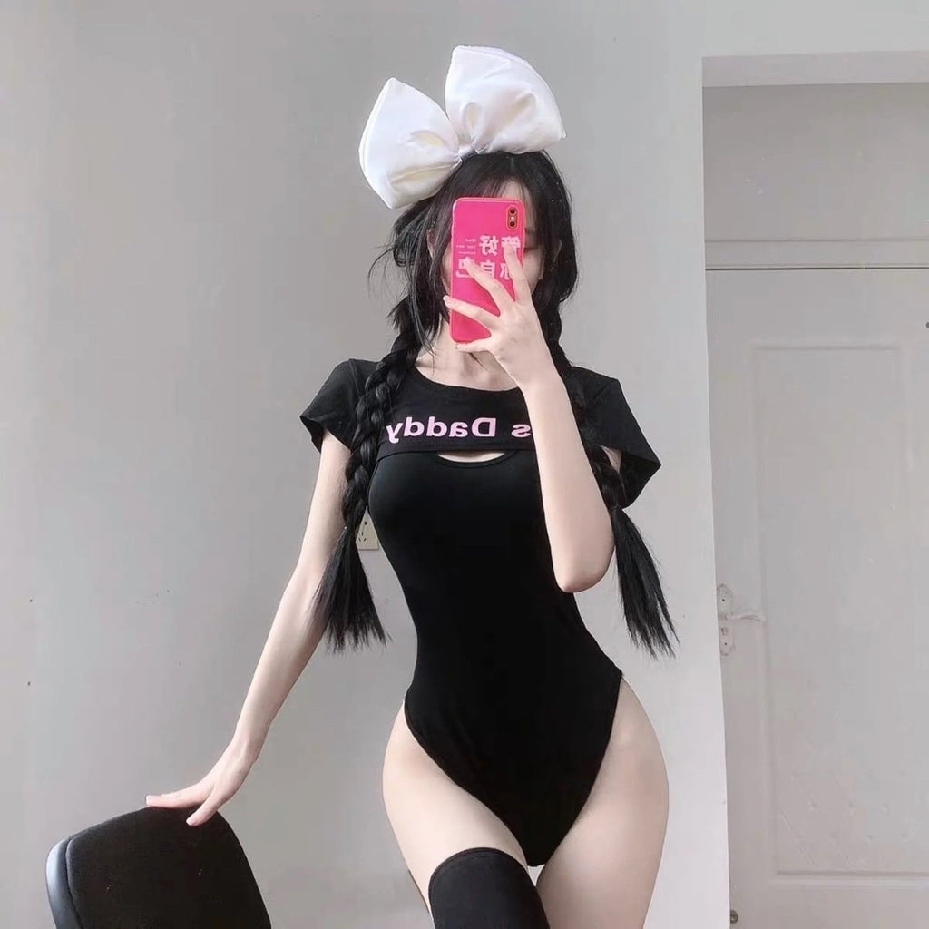 Lilymoonのミニ丈Tシャツセットアップの画像1